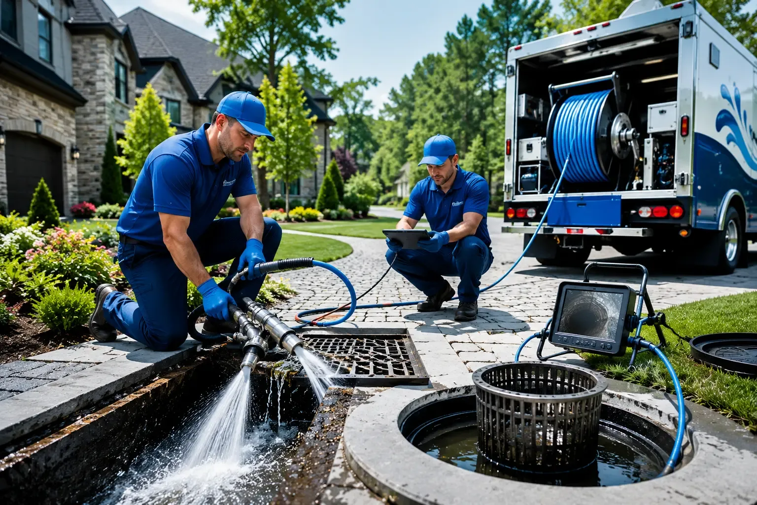 Local outdoor drain cleaning professionals in Toronto, KS